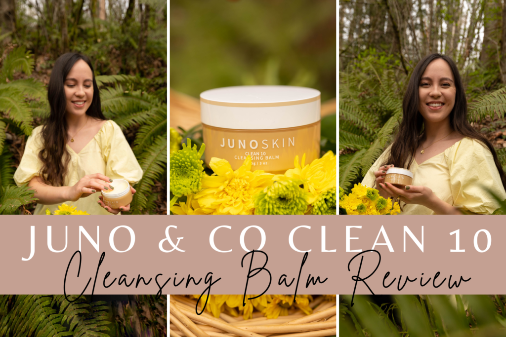 Juno Clean 10 Cleansing Balm, Juno skin cleansing balm, juno and co cleansing balm