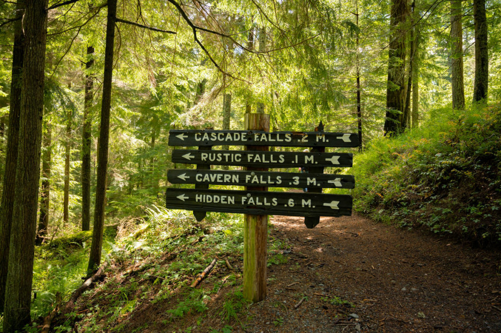 Cascade Falls trail is the best hike on Orcas Island