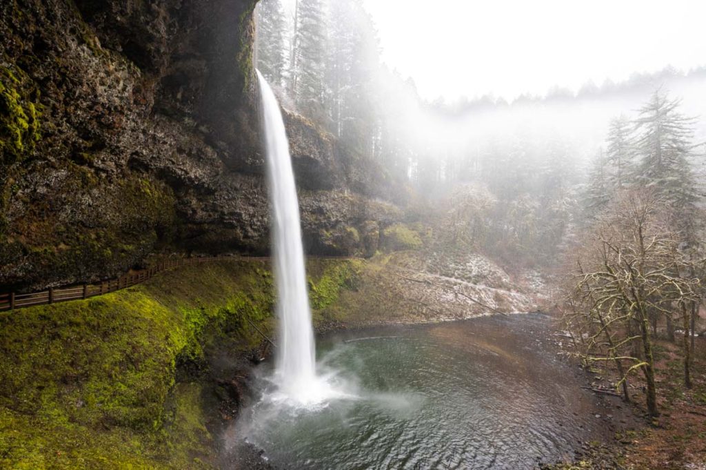 Silver Falls State Park captured on Oregon travel blog